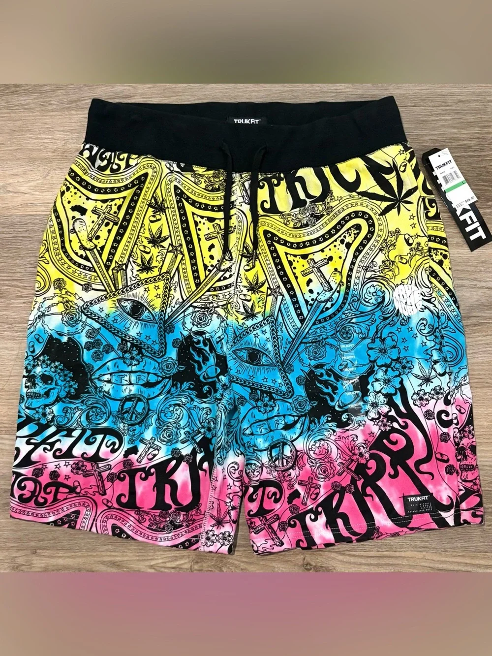 Trukfit Lil Wayne Shorts “The Reason You Kill For It” Streetwear RARE-MSRP $68